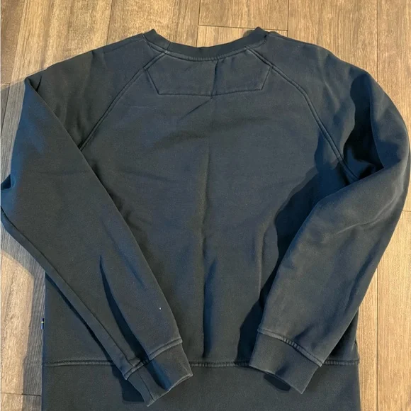 Women’s Navy Blue Fjallraven Terry Sweatshirt - Picture 2 of 3